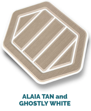 alaila tan and white