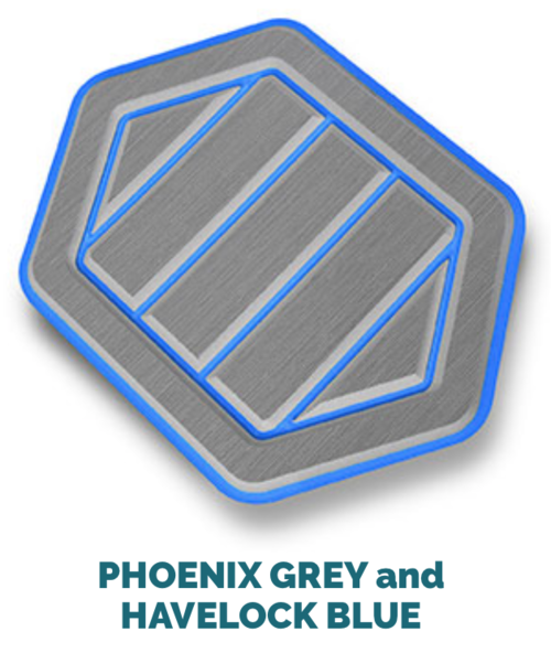 phoenix grey and havelock blue